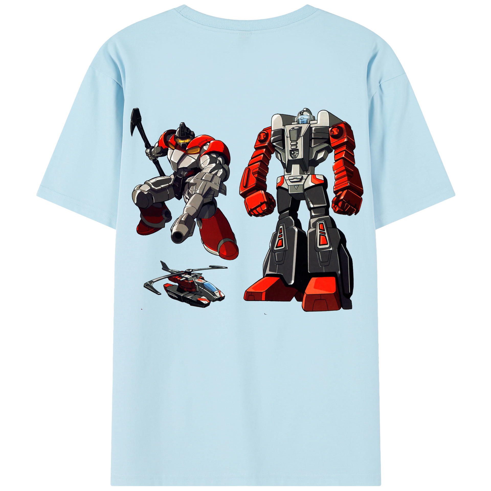 （画像用）  綿100％半袖Tシャツ（背面プリント）